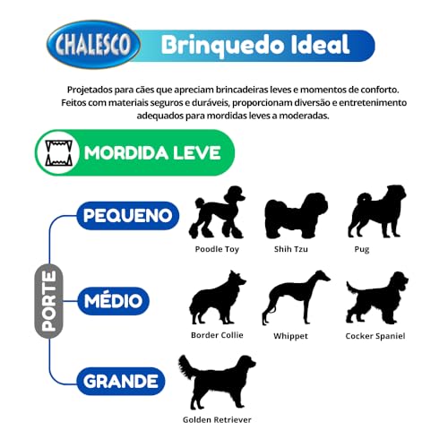 Chalesco Cachorro Pelúcia para Cães