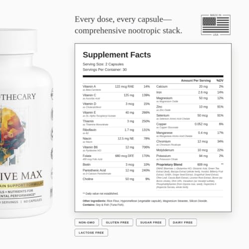 Dear Apothecary Cognitive Max Nootropic
