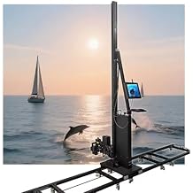 Professional 3D Vertical Wall Printer, Stable Vertical Printing, 2880 DPI for Indoor Walls and Outdoor Building Decoration I1600