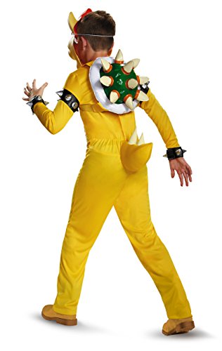 Bowser Costume for Kids, Official Nintendo Super Mario Bros Bowser Outfit