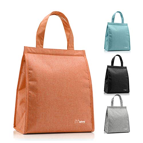 Lunch Bag For Men & Women, (Black Friday Specials) CCidea Simple Waterproof Insulated