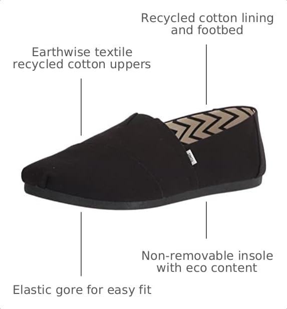 Image of TOMS Men's Alpargata Classic Slip-on Espadrille, Textile /Synthetic Upper