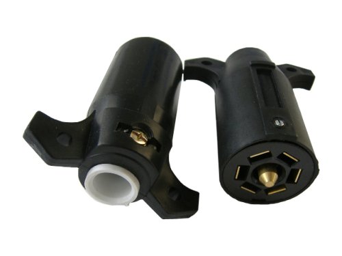 7 Pole RV Trailer End Plastic Connector