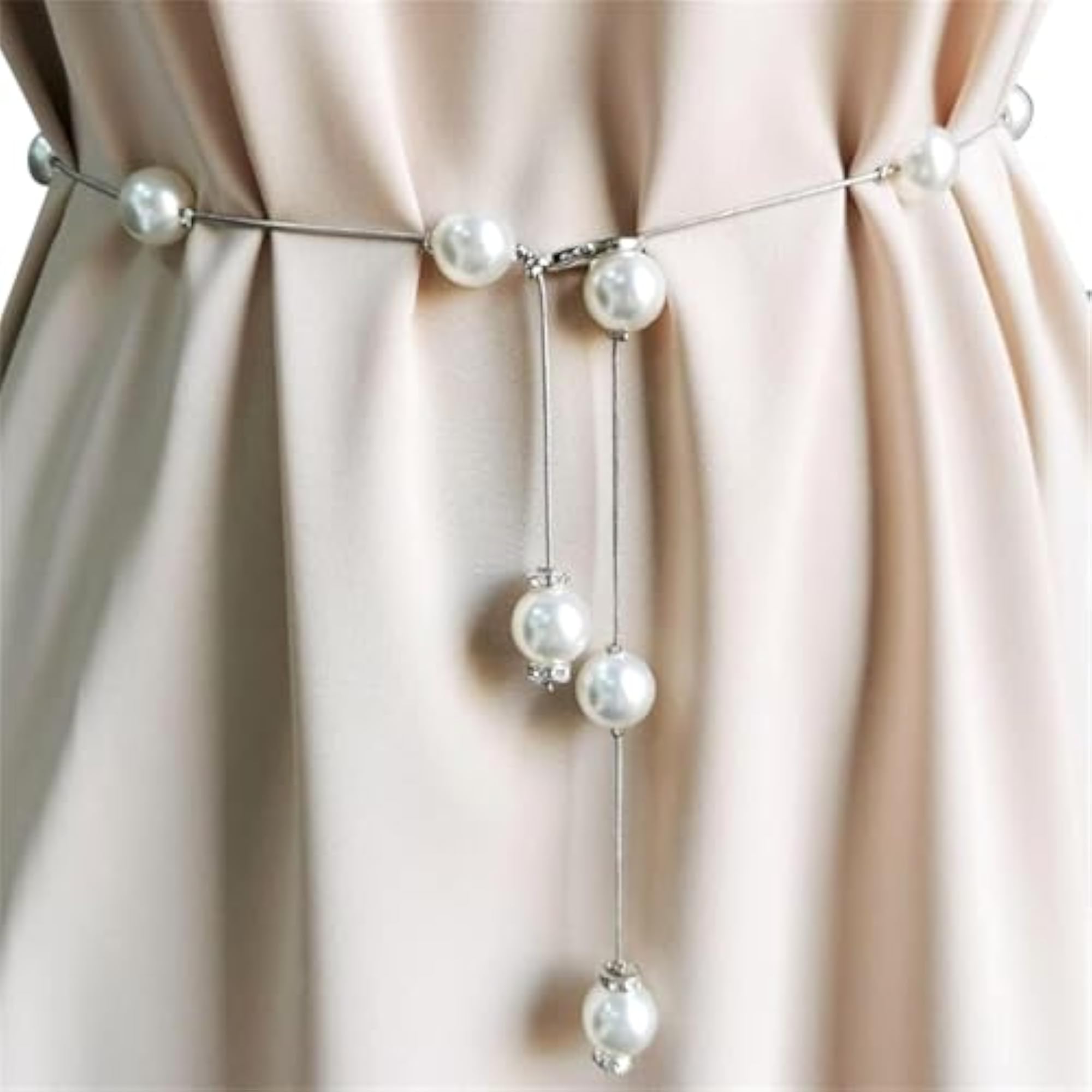 Beads Studded Waist Chain Kamarbandh, Trendy Belly Chain
