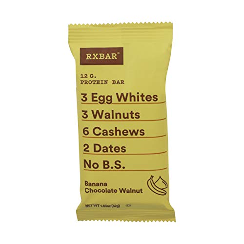 Rxbar Protein Bar, Banana Chocolate Walnut, 1.83 Oz #TOP16