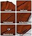 CKGJLJ Mens Tuxedos 3 Pieces Men Suit Slim Fit Burnt Orange Suits for Wedding Groom Wedding Suits Peak Lapel Burnt Orange Suit for Men Big and Tall Regular Fit 3-Piece Fashion Single Breasted 4XL