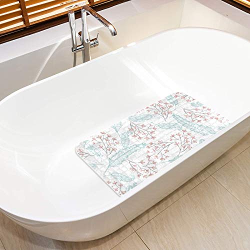 Tapis de bain bébé Bennigiry sans BPA perforé avec ventouses de fixation - 6