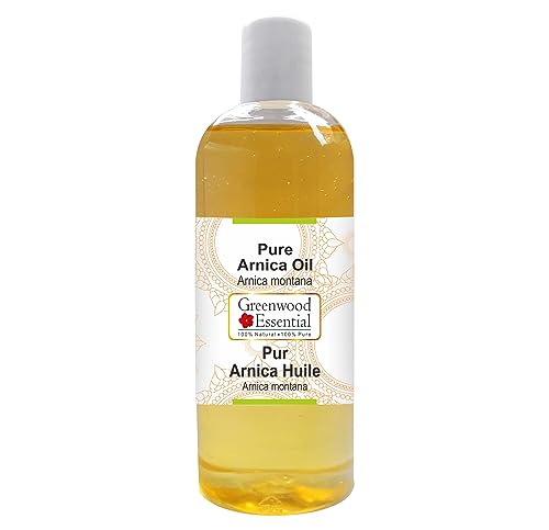 Greenwood Essential Pure Arnica Oil (Arnica Montana) 100% Natural Therapeutic Grade 200ml (6.76 oz)