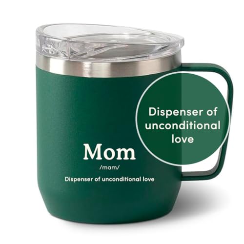 Image of VAHDAM Mom Mug (300ml/ 10.1 Oz) - Red Small Reusable Mug | 18/8 Stainless Steel | Carry Hot & Cold Beverage | Eco-Friendly & Sustainable Tea & Coffee Mug