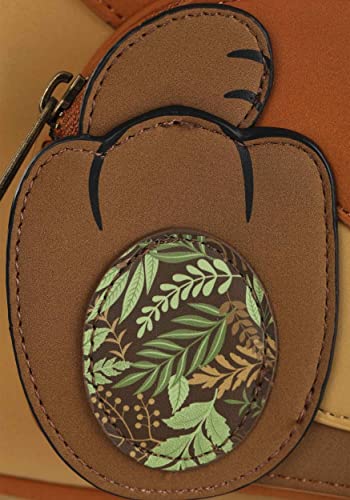 Loungefly Star Wars Wicket Ewok Footsie Cosplay Womens Double Strap Shoulder Bag Purse3