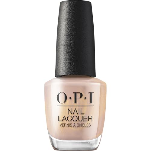 OPI Nail Lacquer OPI'm Dreaming Collection - Mirror, Mirror on the Awe Sheer & Shimmery Peach Nail Polish - Chip Resistant & Quick Dry Nail Polish (15ml)