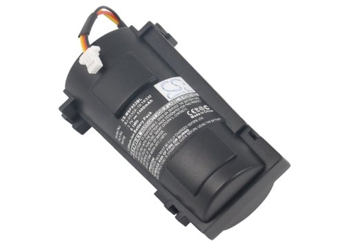 TECHTEK Batería 1400mAh Compatible con [Metrologic] Dolphin 9535, MS9535, MS9535 VoyagerBT, MS9535BT, Voyager 9535BT sustituye 00 06260A, 46 46870, 95359535BT, BJ 9535X 1K1KSM, ML95L1 G FBA