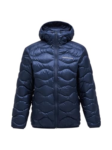Peak Performance Herren Helium Down Hoodie Jacke, blue shadow, S