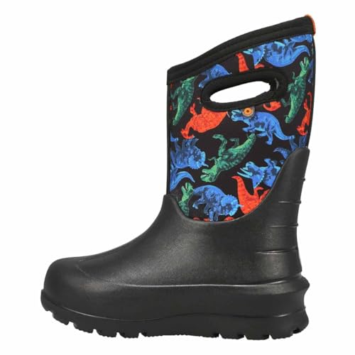 BOGS Unisex-Child Neo-Classic Real Dino (Toddler/Little Big Kid) Rain Boot