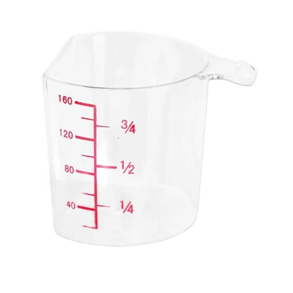 Autocollant Mural Tasse à mesurer-Tool, Cuiseur à Riz Universel, Tasse à mesurer en Plastique, 160 ML avec poignée à Trois échelles (Couleur : 1) (1)