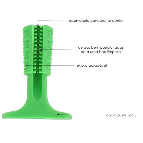 Mordedor Higienizador Dental Escova Dentes Limpeza Bucal para Pet