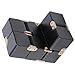 Saluaqui Aluminum Alloy Handheld Toys for Stress Relief Desk Companion Design Engaging Fun and Concentration . (Black)