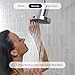 Qure Shower Filter Head for Hard Water, healthier Hair, Skin & Nails, Reduces 99% Chlorine, High Pressure Showerhead, Improve your Beauty and Skincare Routine, Dermatologist-approved - Silver