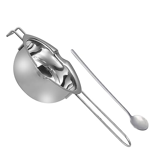 VINTORKY Melting Pot Set Chocolate Melt Pot for Candle Making Stainless Steel Boiler Spout for Butter Candy