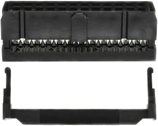 AVLIS-CO Pack of 10 SFH213-PPPC-D12-ID-BK 24 Position Rectangular Header Connector IDC Gold 28 AWG, RoHS