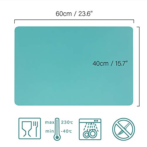 Gartful GAFBA300701 Extra Large Silicone Mat 23.6 X 15.7 Inches, Silicone Crafts Sheet thumb #1