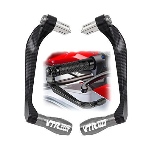 Protège-mains moto 22mm pour sécuriser les leviers de frein Honda VTR 1000F