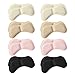 VEGCOO 8 Paires Coussinets de Coussin de talon, Auto-Adhésif Semelles de Chaussure Coussin talon Coussinets, Protecteur de Soins des Pieds Empêchent les Talons de Frotter Glisser et de Anti-ampoules