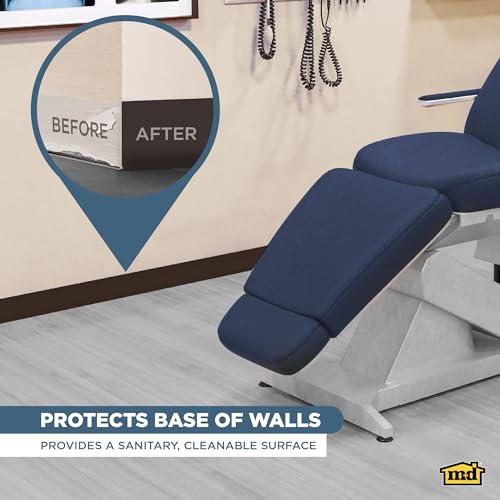 Image of M-D Building Products 23688 4 in. x 48 in. Brown Self-Stick Vinyl Wall Base