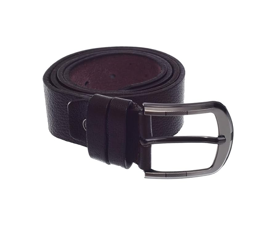Casual Men's Natural Leather Belt
