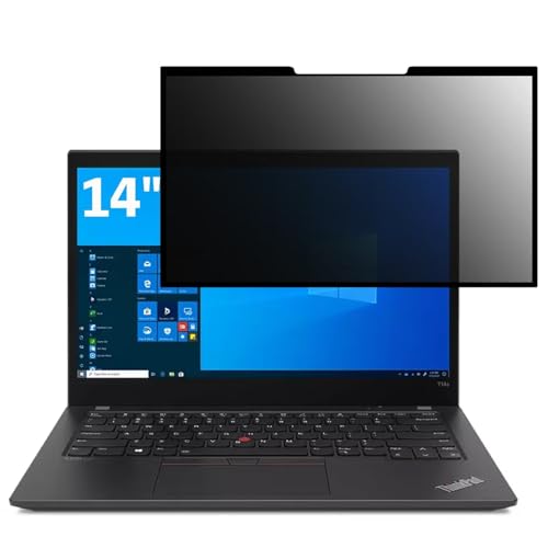 Lenovo ThinkPad T14s (Gen2܂) 14C` 16:9(Gen3 ȍ~͕s) Ή S E `h~tB vCoV[tB^[ u[CgJbg ˖h~ p\R PC j^[ tی یV[g
