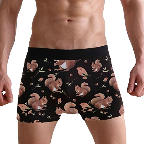 ZZKKO Shamrock Bulldog Mens Boxer Briefs Underwear Breathable Stretch Boxer Trunk with Pouch S-XXL2