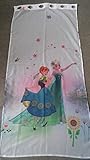 Disney voile net curtain FROZEN FEVER width 75cm x drop 160cm/63"