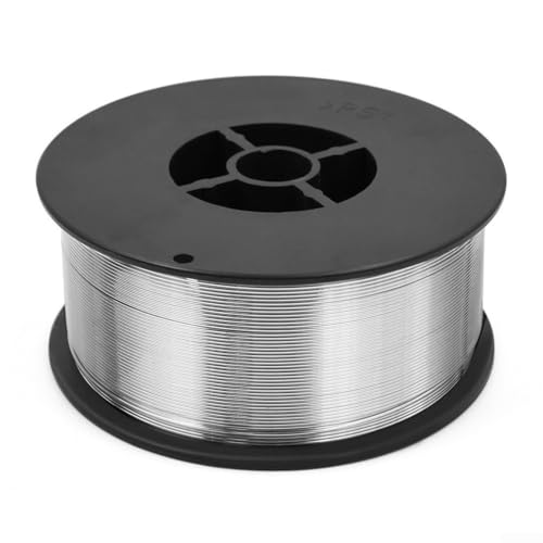 Gasless Flux Core Aluminum Welding Wire 2.0mm 1kg Self-Shielded MIG Spool for Low Alloy Steel Butt Fillet Welding Thickness 1.0-4.5mm DCEN Polarity Industrial Use