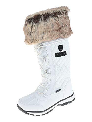 Luhta 875530477L980 - Botas de Nieve para Mujer, Color Blanco, Color Blanco, Talla 39 EU