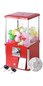 ガチャガチャ本体　業務用　カプセル付き Amazon | ガチャガチャ 本体 業務用 メダル専用 55mm空カプセル50個