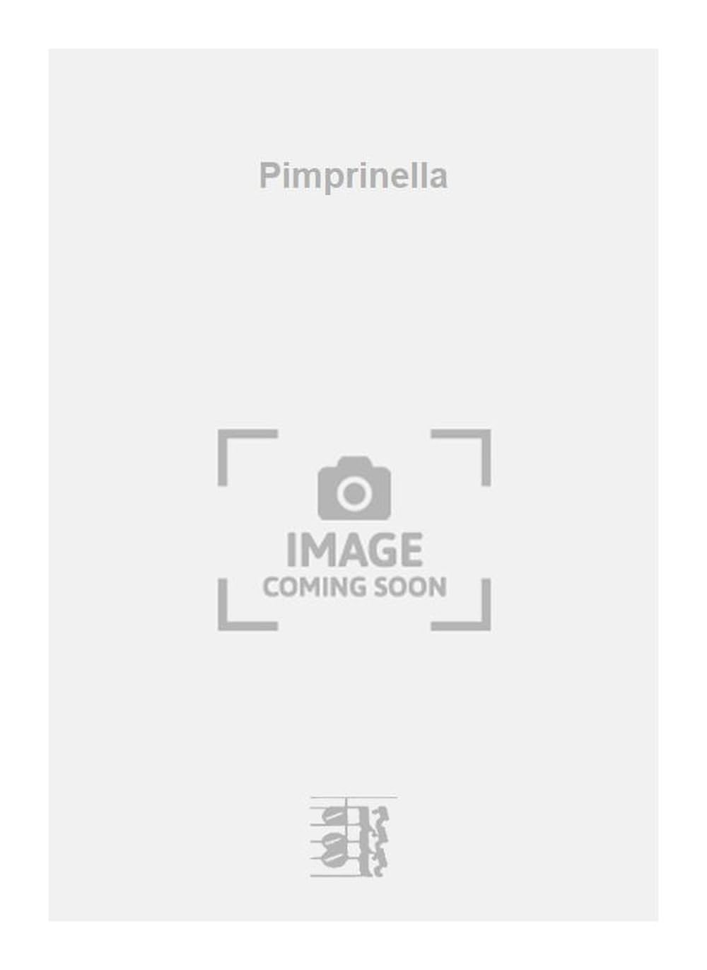 Pimprinella. Vocal And Piano.