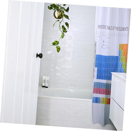 Rideau de douche chimie Cabilock pour éviter les éclaboussures avec style - 8