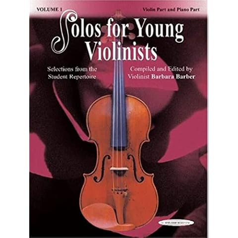 Solos for Young Violinists, Vol. 1 (Violin & Piano Parts) Cover