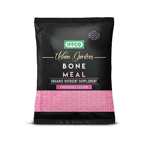 IFFCO Urban Gardens - Bone Meal 900 gm - Organic Phosphorus + Calcium Nutrient for Plants and Home Garden - Slow Release Plant Nutrition Supplement - Promotes Flowering, Fruiting & Root Development