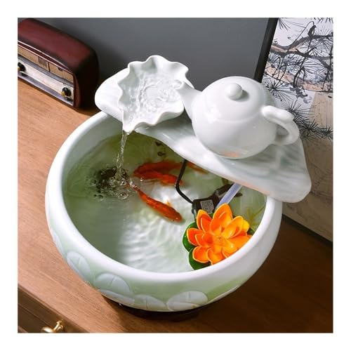 Fontaine d'intérieur zen relaxation et méditation pour table