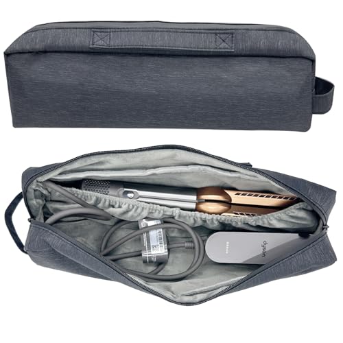 Honlyn Airstrait Travel Bag Compatible with Dyson Airstrait Straightener/Supersonic r/Supersonic Co-anda 2x Case Waterproof Case Airwrap/Corrale/HS03/HS01/SH05 Hair Straightener Accessories