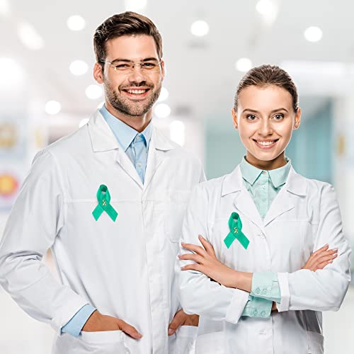 Image of 1 /2 /5 /10 /25 /50 /100pcs Satin Awareness Ribbon Pins (Pick your color), for Cancer & Disease Awareness, Bulk Quantities for Fundraising, Events, Gift Giving