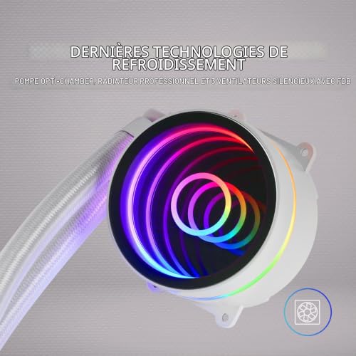 Mars Gaming MLONE360W système de refroidissement d'ordinateur Processeur Refroidisseur de liquide tout en un 12 cm 1 pièce Neuf - vue 9