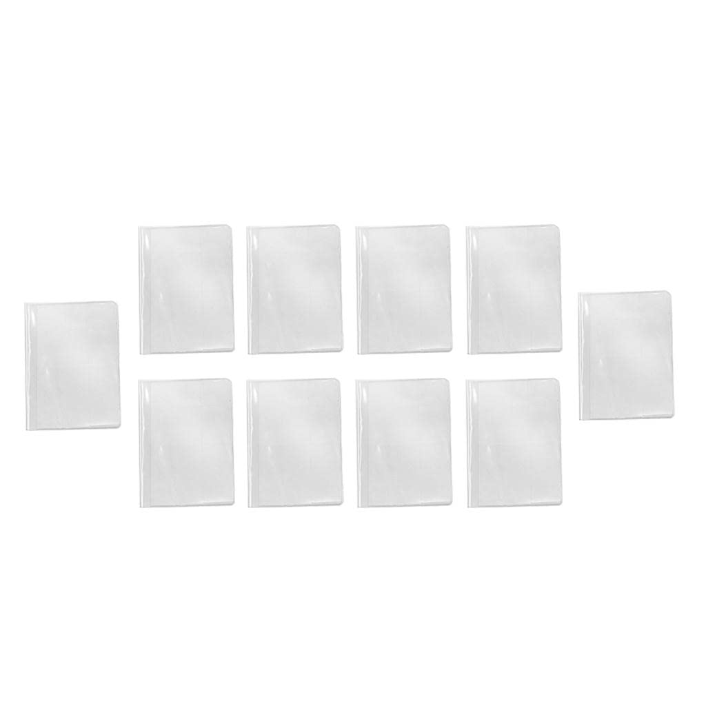 Meadawgs® 10Pieces Waterproof Passport Cover Clear PVC ID Card Protector Case|Clothing, Shoes & Accessories | Mens Accessories | Wallets|10pieces Holder-image-41