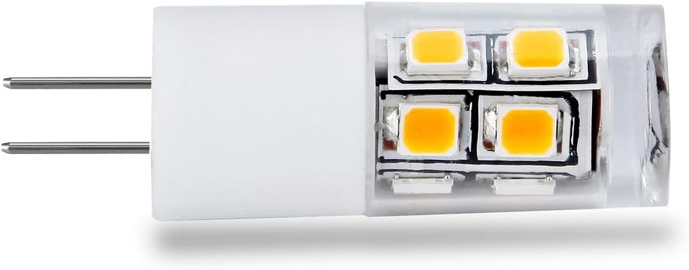 Newhouse Lighting 1.5w LED T4 Bulb G4 Base 3000k (4-Pack)