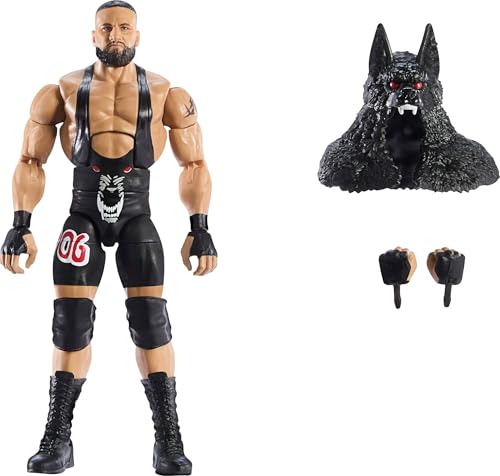 Mattel WWE Elite Action Figure & Accessories, Series #114 6-inch Collectible Bron Breakker with 25 Articulation Points & Swappable Hands​​​
