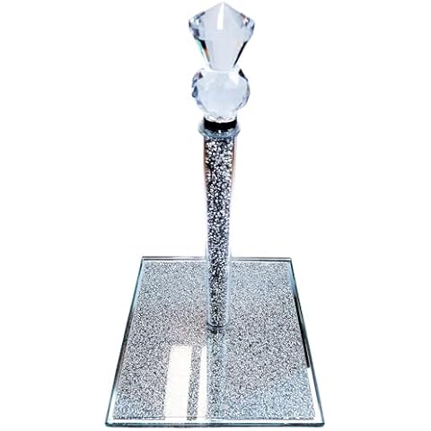 BANQLE Crystal Standing Paper Towel Holder Cover