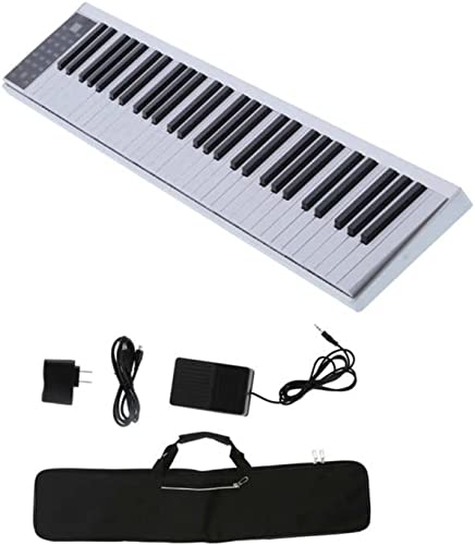 WKLIANGYUANPING Piano Clavier 61 Clé Smart Digital Electronic Piano Midi Clavier Rechargeable LED Affichage de Tube… - Les Beatles, Paul McCartney, John Lennon, RIngo Starr, George Harrison WKLIANGYUANPING Piano Clavier 61 Clé Smart Digital Electronic Piano Midi Clavier Rechargeable LED Affichage de Tube… – Image 4