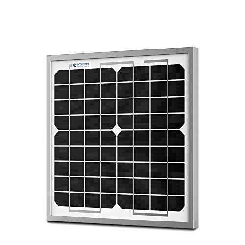 Powereco 10W Monocrystalline Solar Panel 12V Off-Grid (10W) #TOP1