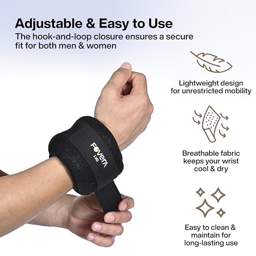 Image of FOVERA Weight Cuff (1 kg) for Strength Gain, Physiotherapy & Rehabilitation | For Men & Women | Adjustable Strap | For Muscle Strength Exercise & Workout (Pack of 1)